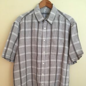 Blue Harbour Men’s Linen Shirt Marks & Spencer XL